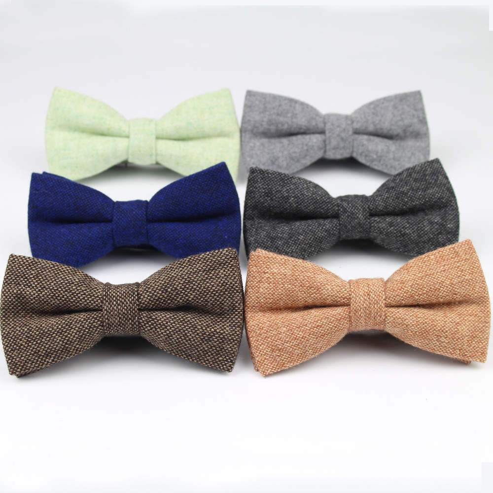 Men'S Formal Wear Bow Ties - 남성용 두꺼운 비즈니스 나비 넥타이, 포멀웨어,