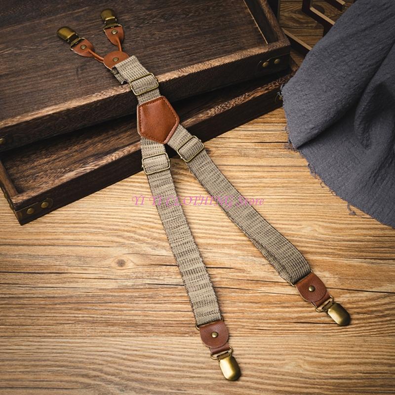 Suspender Clip Formal - N5KF 어린이 멜빵 클래식 Y 모양