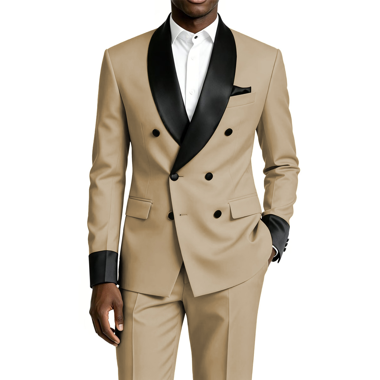 Men'S Formal Dinner Wear - 남성 턱시도 수트 2피스 슬림핏 숄라펠
