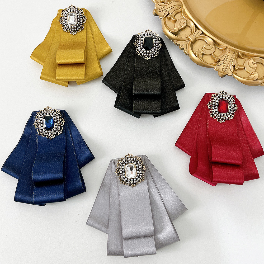 Men'S Formal Wear Bow Ties - 결혼식용 보타이 럭셔리 라인스톤 브로치 한국