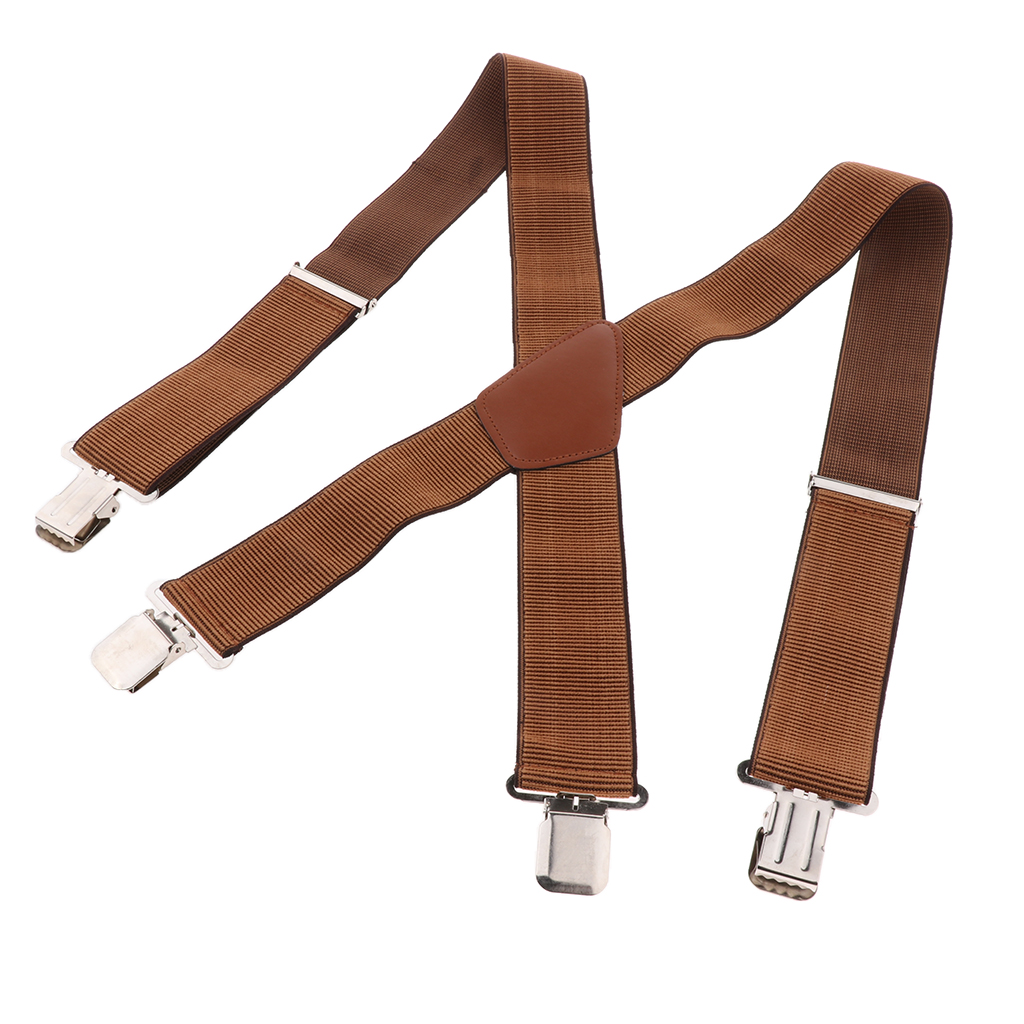 Suspender Clip Formal - 남성용 조절 가능한 Y자형 서스펜더, 정장