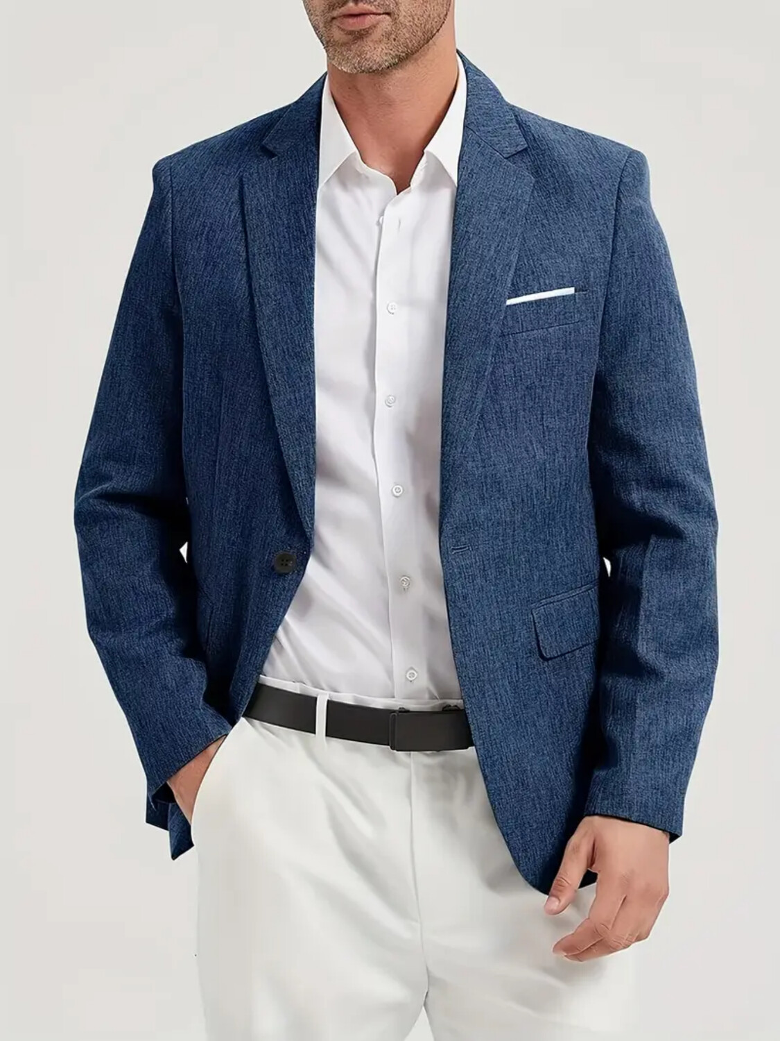 Men'S Formal Wear Attire - 남성 정장 재킷 싱글 브레스티드 캐주얼