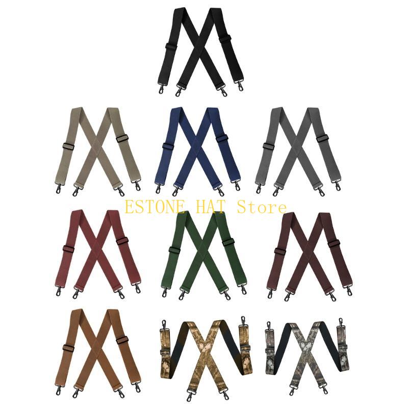 Suspender Clip Formal - 49MF 남성 여성을위한 클래식 멜빵 보안