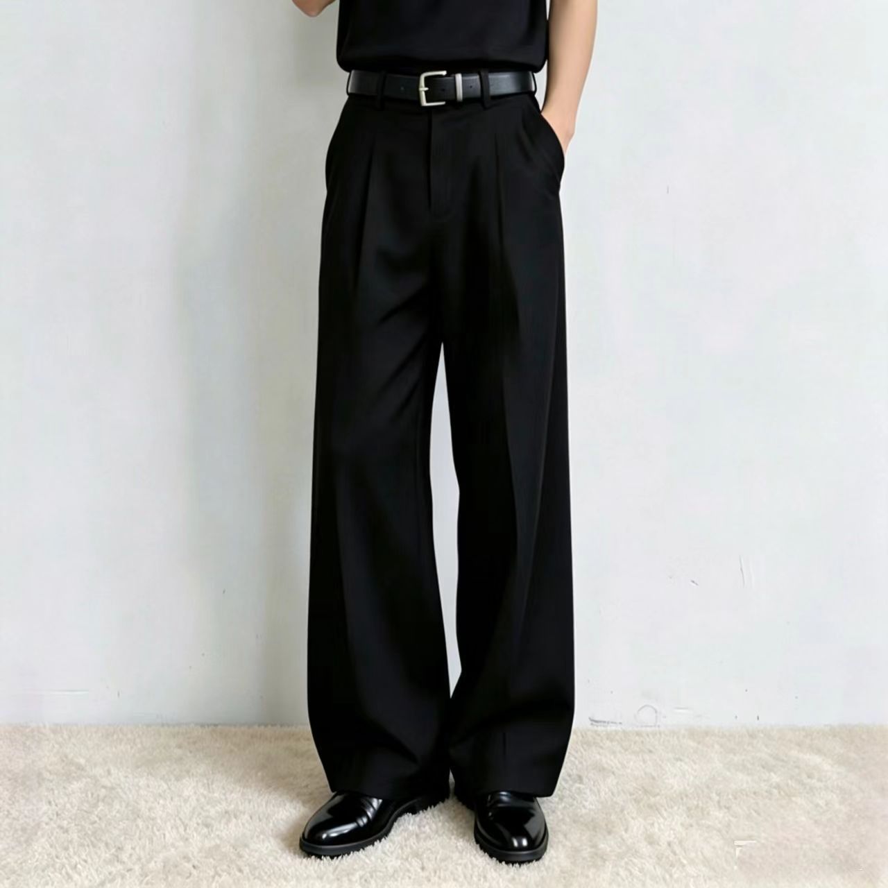 Formal Wear For Men In Wedding - 남성용 2026 여름 얇은 흰색 바지