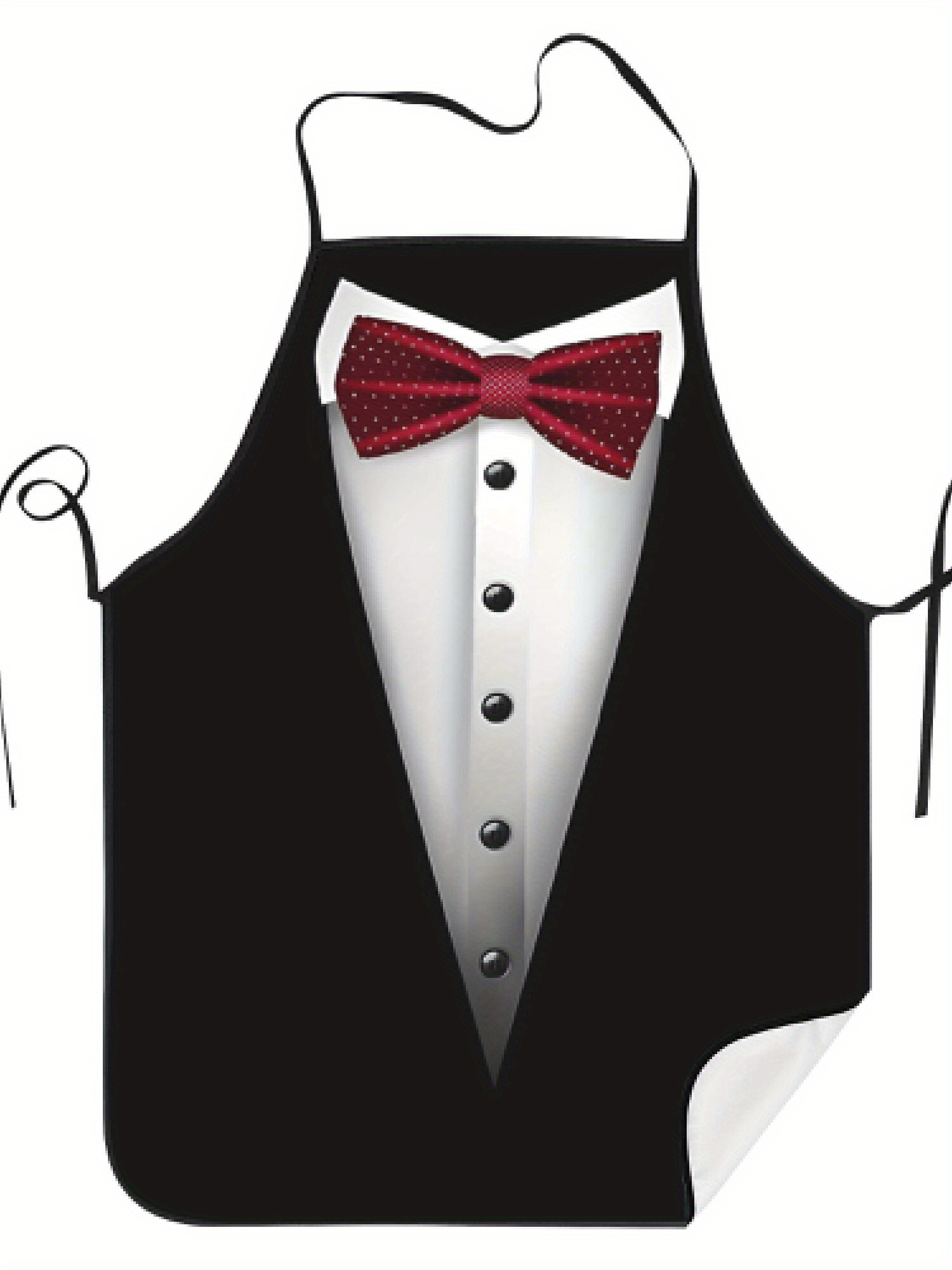 Men'S Formal Wear Bow Ties - 턱시도 앞치마 레드 보타이 주방 요리