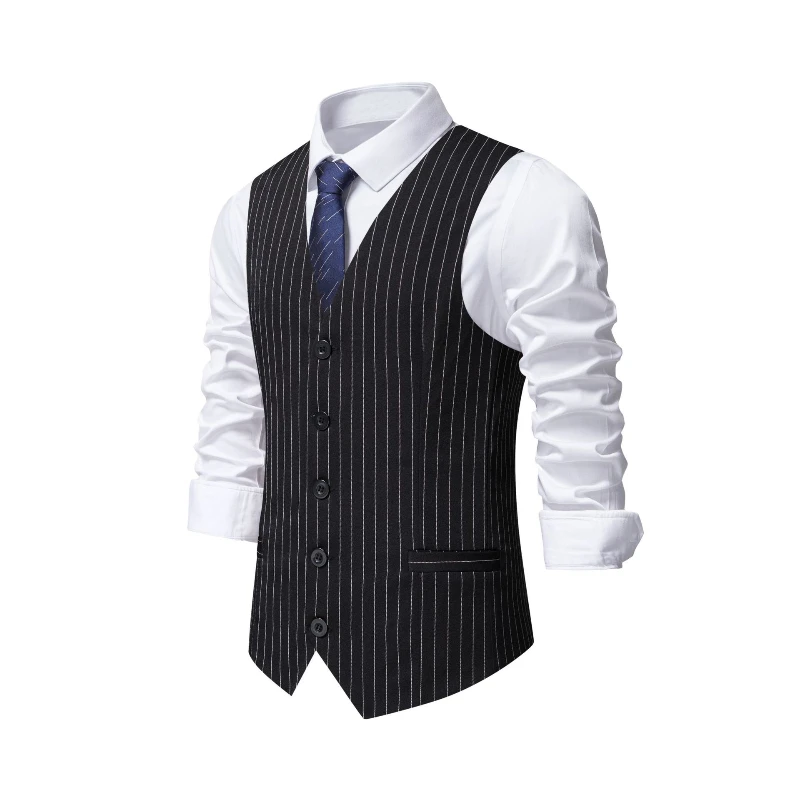 2026 남성용 새로운 레드 스트라이프 정장 조끼, 패 - Khaki Formal Wear Men 리뷰 및 가격