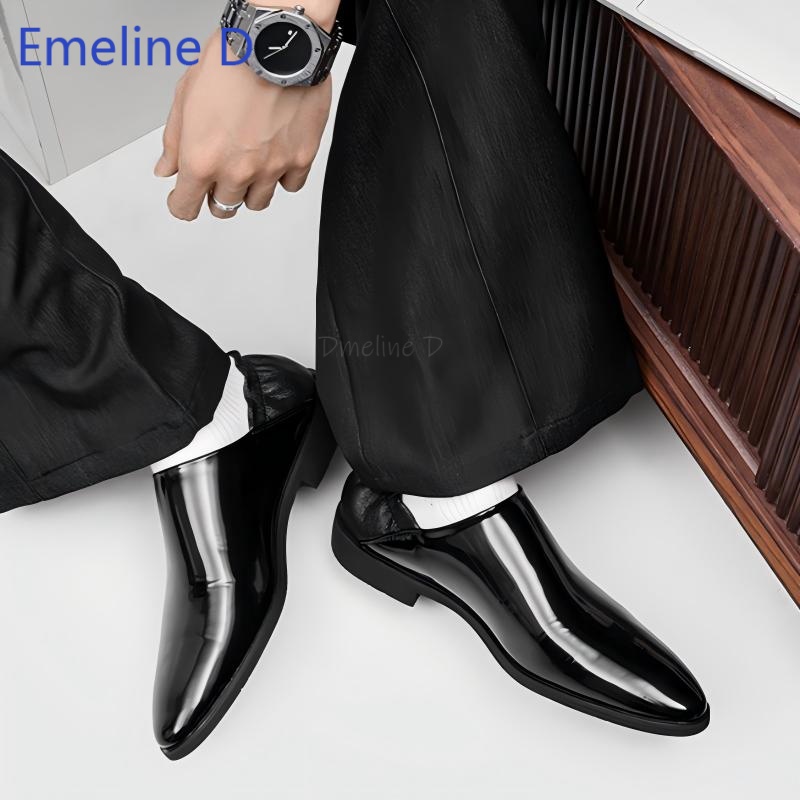 남성용 광택 있는 페이턴트 가죽 로퍼, 두 가지 스타일 - Men'S Urban Formal Wear 리뷰 및 가격