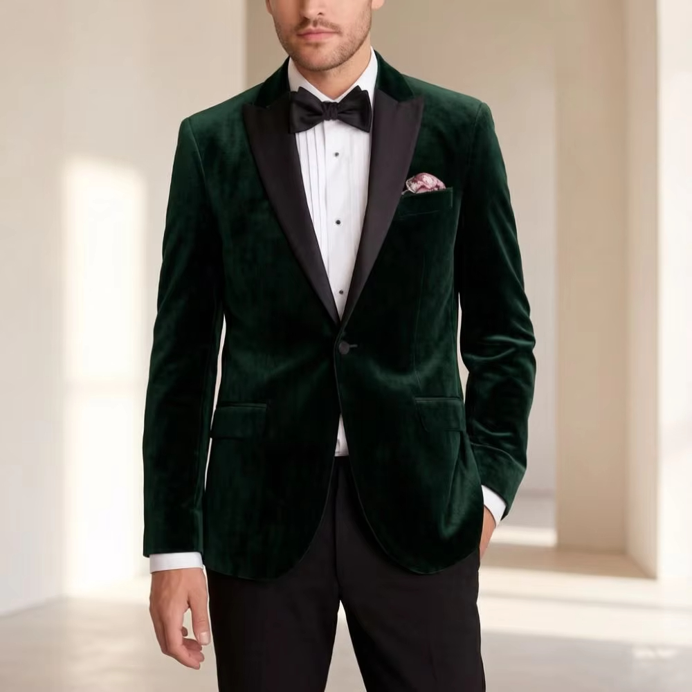 남성용 벨벳 정장 슬림핏 원피스 포멀 웨딩 블레이저 믹 - Men'S Formal Wear For Reception 리뷰 및 가격