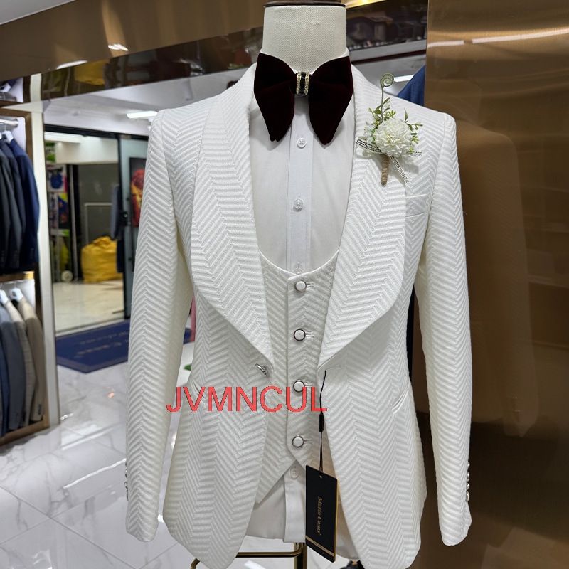 남성용 모던 3피스 슬림핏 캐주얼 웨딩 신랑 블레이저  - Men'S Formal Wear For Reception 리뷰 및 가격
