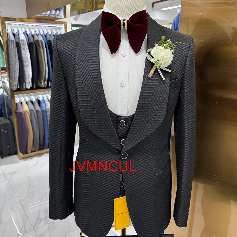 남성용 모던 3피스 슬림핏 캐주얼 웨딩 신랑 블레이저  - Men'S Formal Wear For Reception 리뷰 및 가격