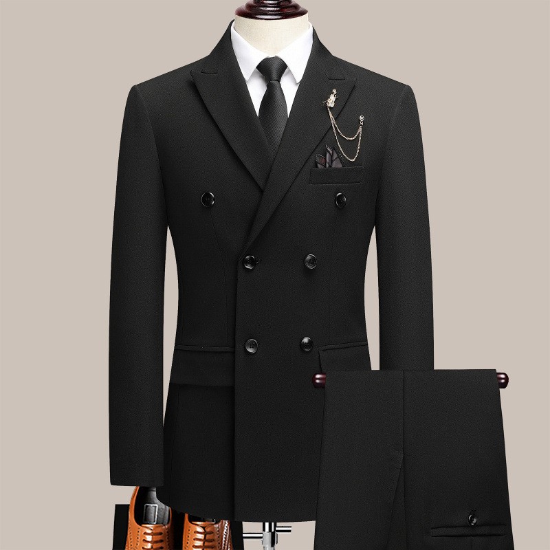 남성 정장 세트 럭셔리 딥 화이트 더블 브레스티드 캐주 - Men'S Formal Dinner Wear 리뷰 및 가격