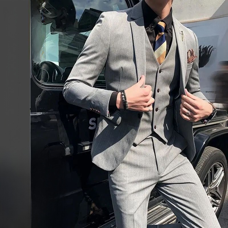 슬림핏 티셔츠 스타일 수트 웨딩 턱시도 정장 들러리 베 - Men'S Urban Formal Wear 리뷰 및 가격