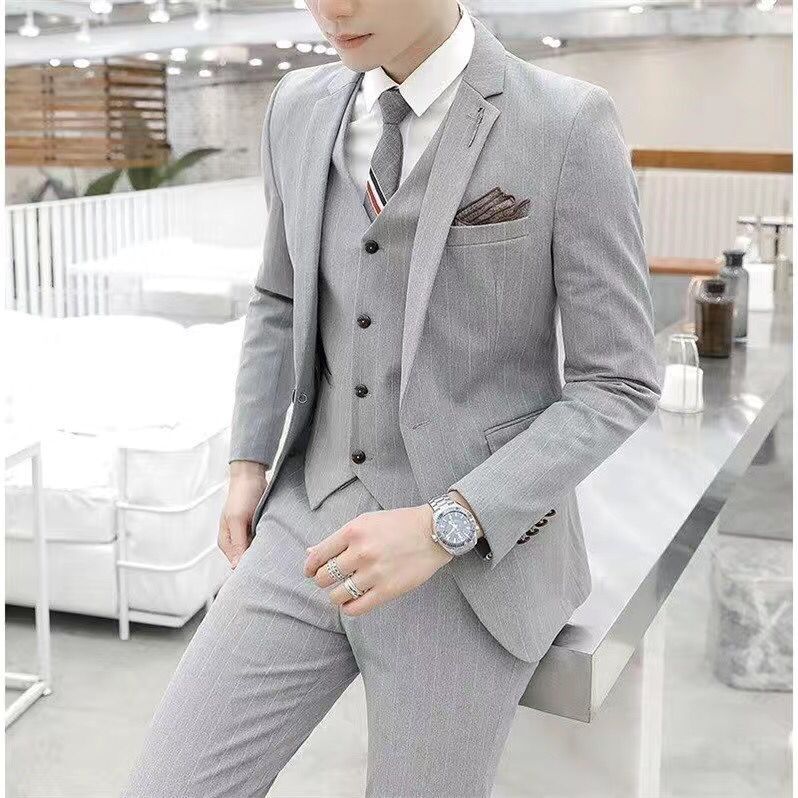 슬림핏 티셔츠 스타일 수트 웨딩 턱시도 정장 들러리 베 - Men'S Urban Formal Wear 리뷰 및 가격