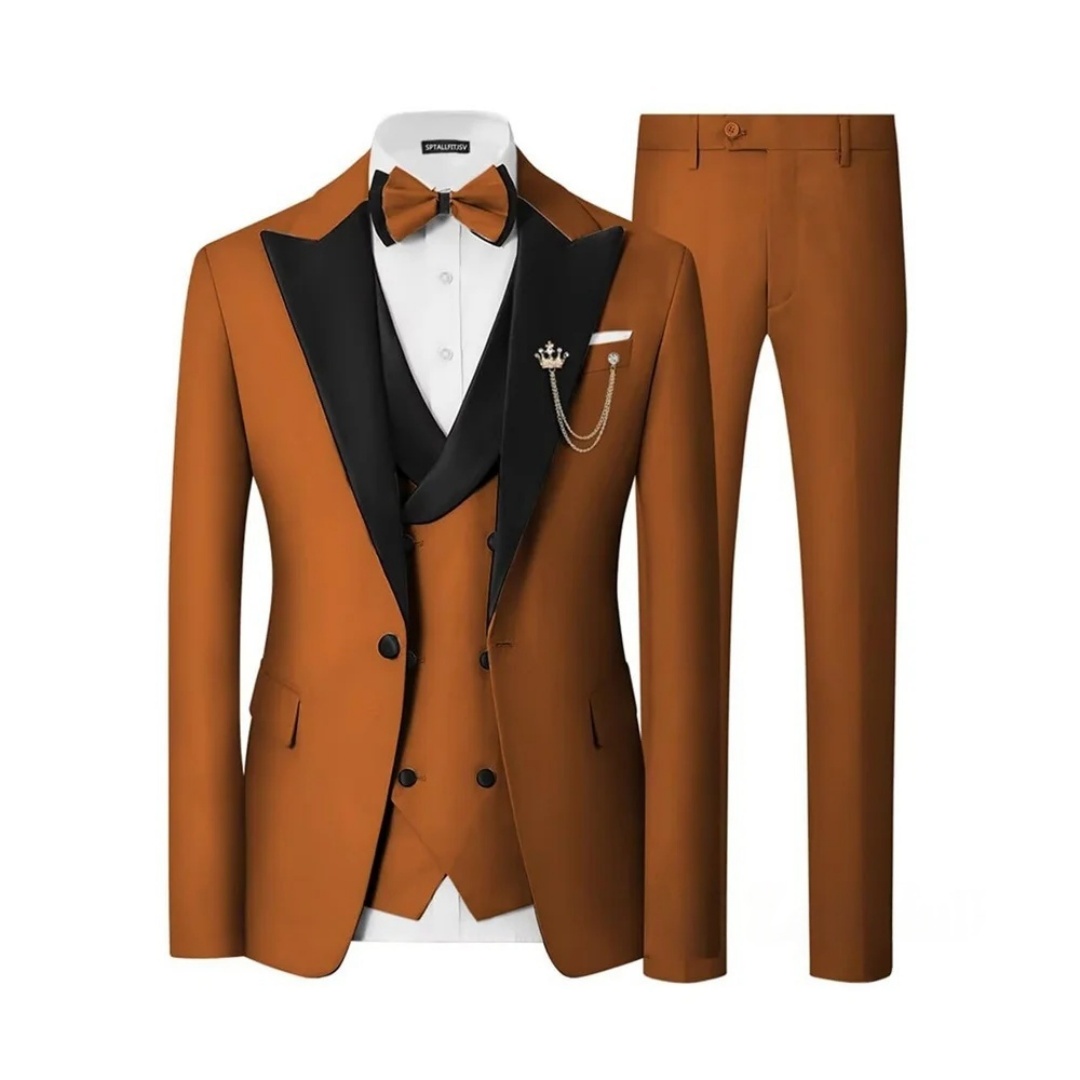 남성 슬림핏 3피스 턱시도 정장 세트 더블 브레스티드  - Men'S Formal Dinner Wear 리뷰 및 가격