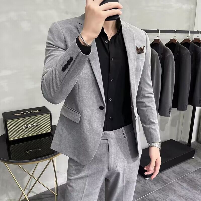 맞춤형 남성 웨딩 정장 세트 비즈니스 정장 졸업 시즌  - Men'S Urban Formal Wear 리뷰 및 가격
