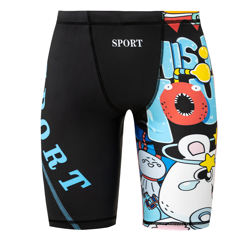 남성 수영 반바지 2026 새로운 만화 디자인 고탄성  - Men'S Formal Beach Wear 리뷰 및 가격