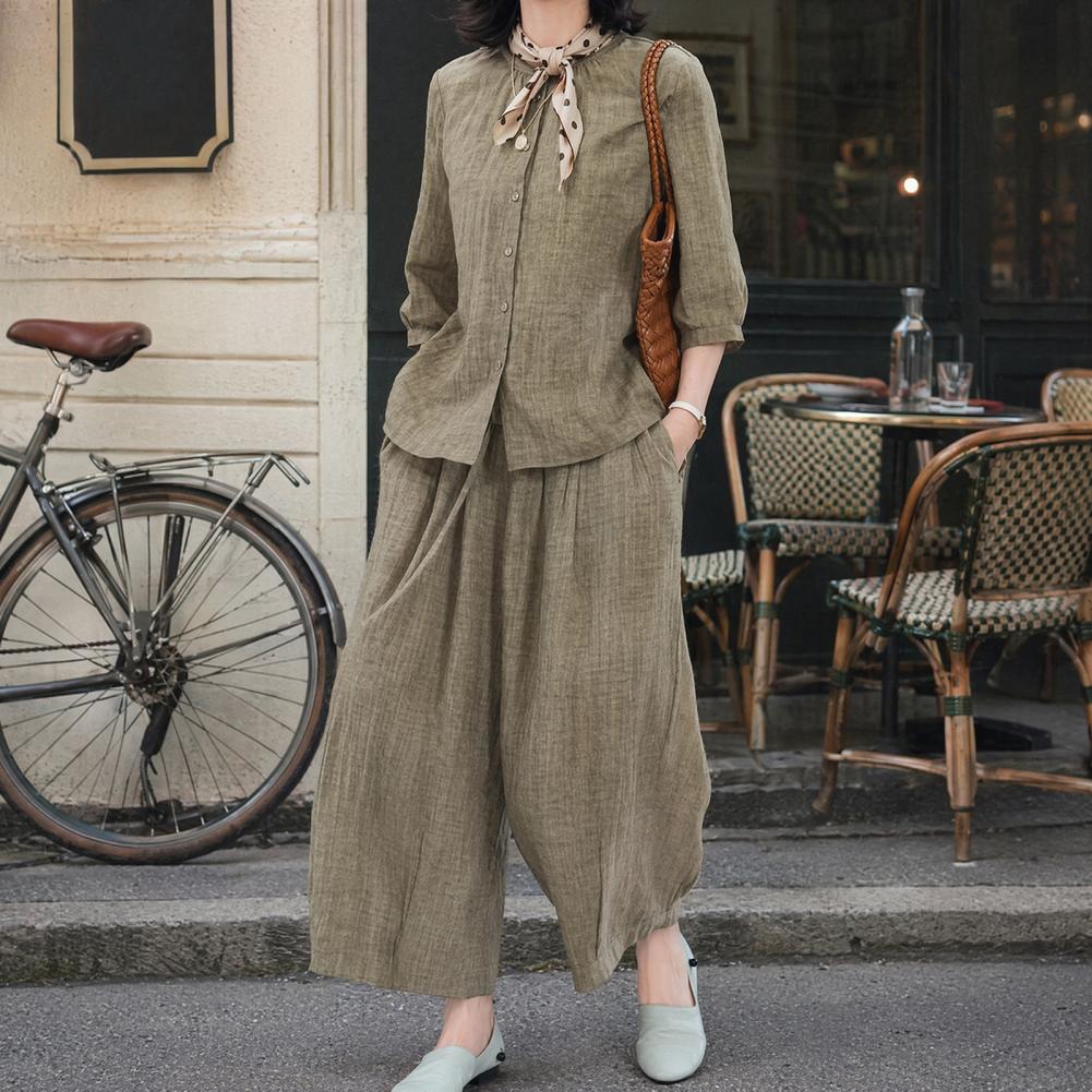 2026 플러스 사이즈 캐주얼 수트 여성용 2피스 면마 - Men'S Formal Beach Wear 리뷰 및 가격