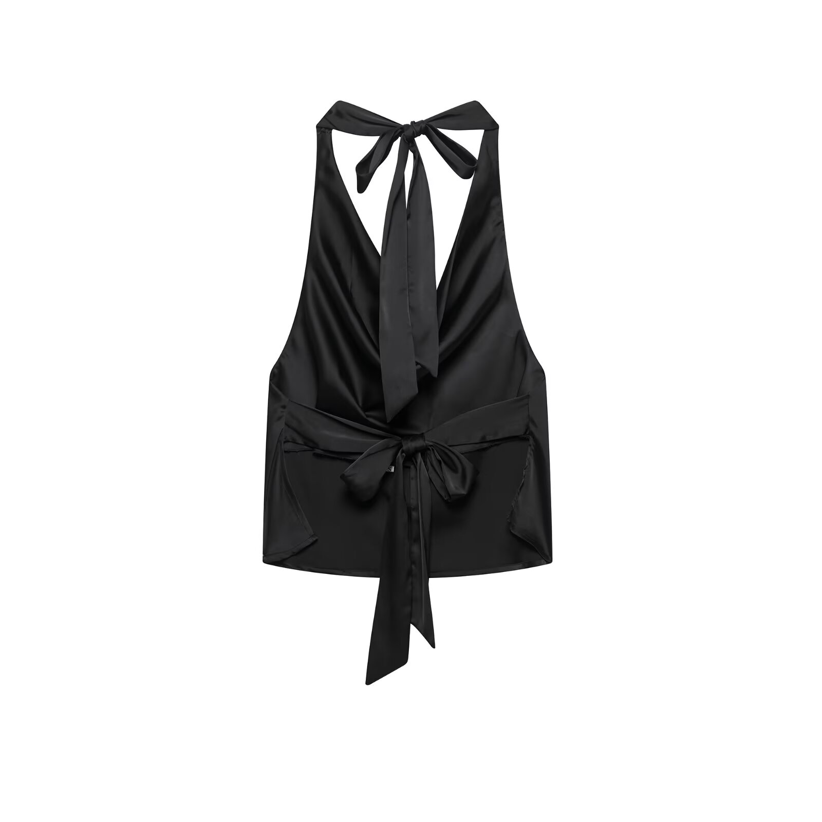 Zevity 2025 여성 섹시한 민소매 백 레스 보우 - Satin Bow Tie 리뷰 및 가격