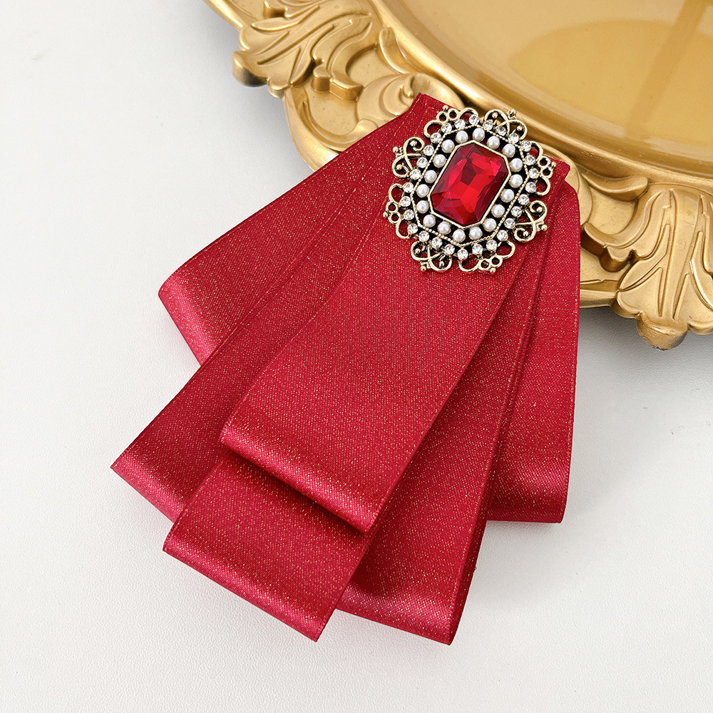 결혼식용 보타이 럭셔리 라인스톤 브로치 한국 프랑스 영 - Men'S Formal Wear Bow Ties 리뷰 및 가격
