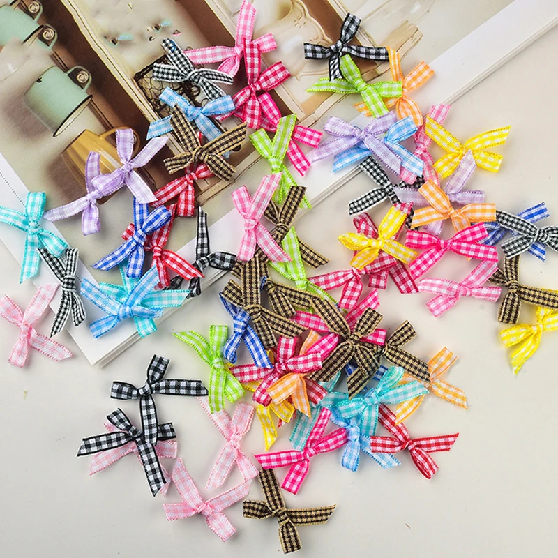 100Pcs 미니 활 리본 넥타이 3.5X4CM 새틴  - Satin Bow Tie 리뷰 및 가격