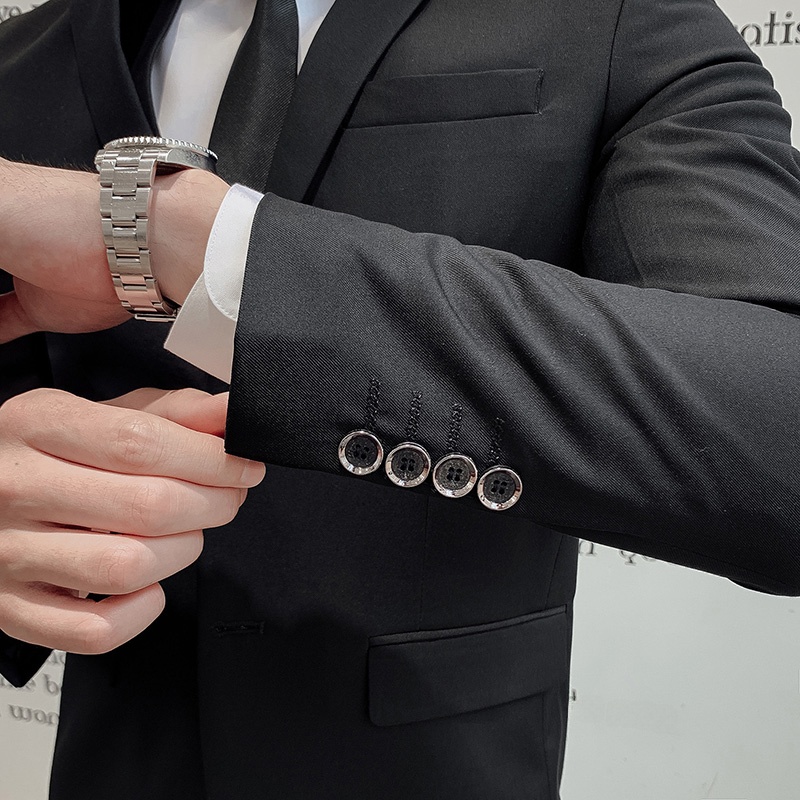 웨딩 수트 3피스 세트 남성 베스트맨 정장 신랑 예복  - Men'S Urban Formal Wear 리뷰 및 가격