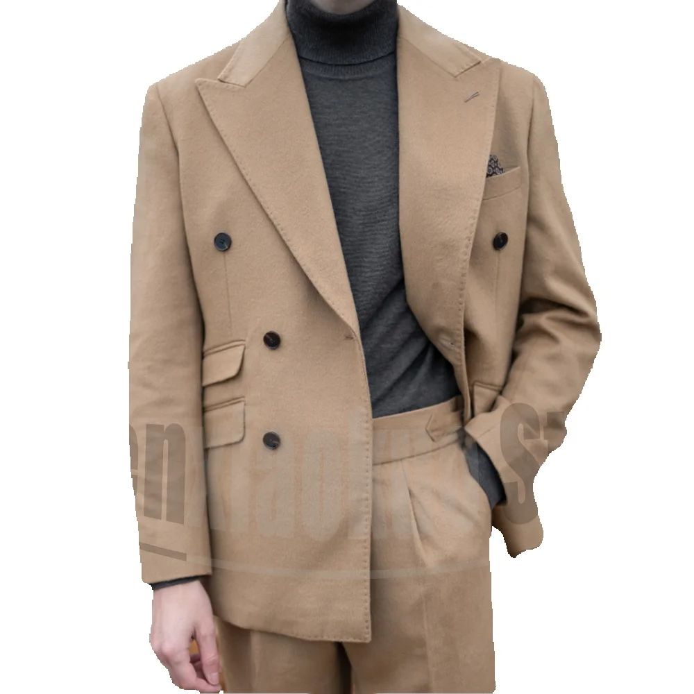 남성용 더블 브레스티드 수트 포멀 블레이저와 바지 피크 - Men Formal Wear 2025 리뷰 및 가격