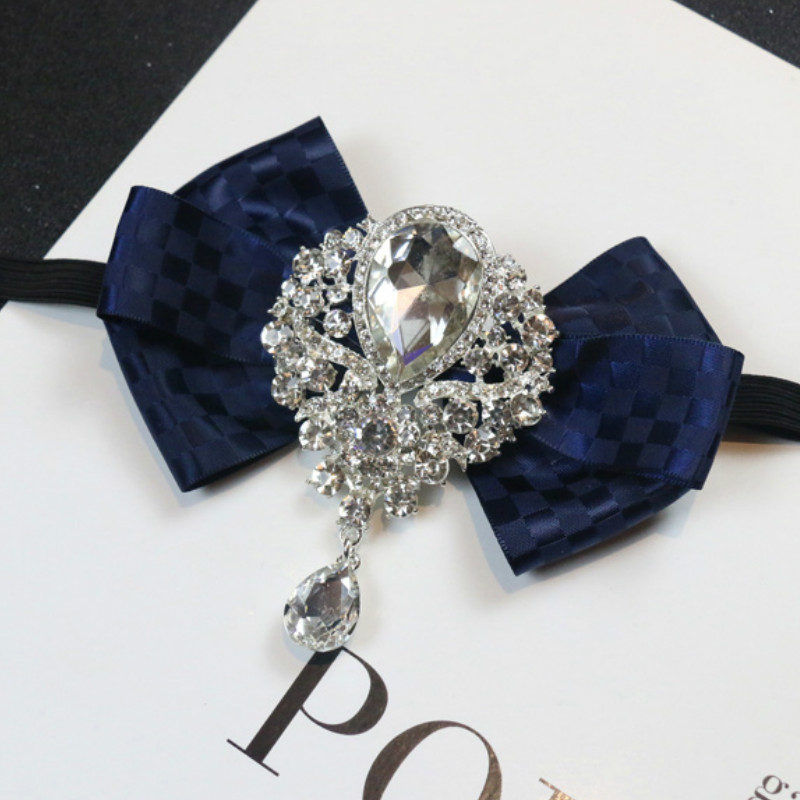 남성용 웨딩 라인석 활 타이 브로치, 한국 영국 비즈니 - Men'S Formal Wear Bow Ties 리뷰 및 가격