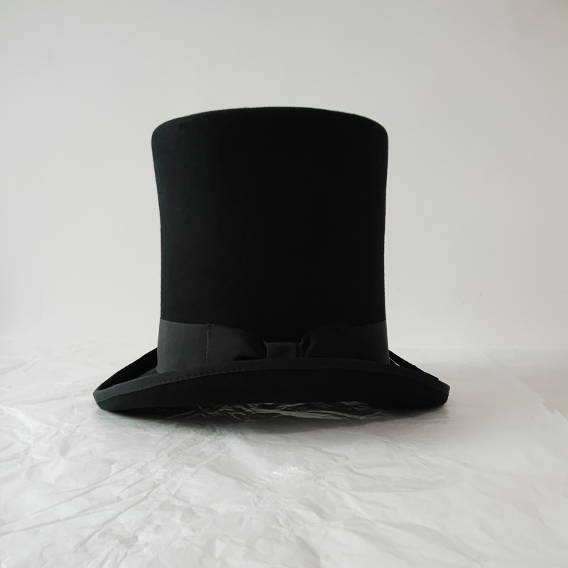 블랙 25cm 울 펠트 하이탑 햇 남성 정장 빅토리아  - Victorian Men'S Formal Wear 리뷰 및 가격