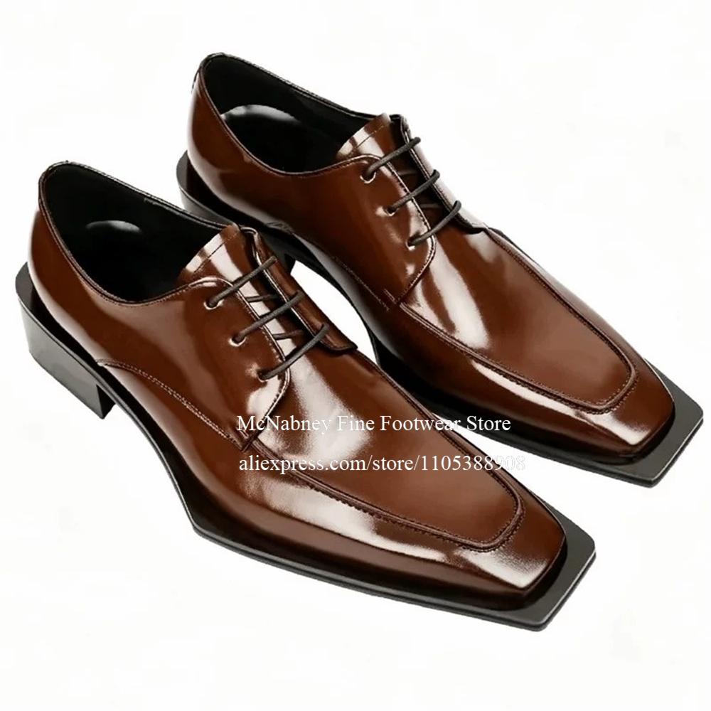 스파이크 스터드 가죽 드레스 슈즈 레이스업 블랙 알파  - Formal Wear For Men In Wedding 리뷰 및 가격