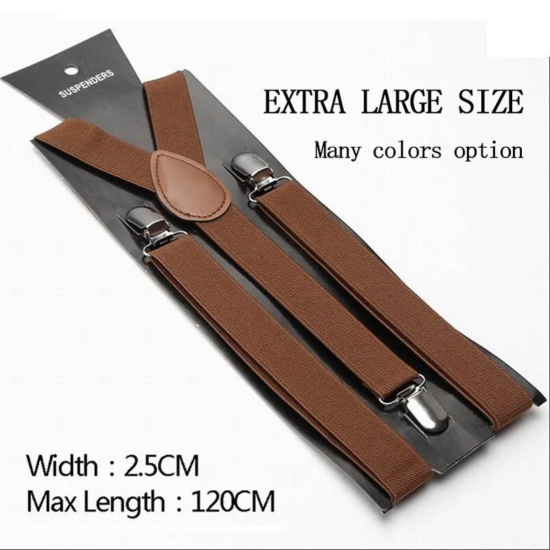 유니섹스 2.5cm 멜빵 37가지 색상 3가지 사이즈  - Suspender Clip Formal 리뷰 및 가격