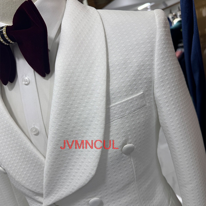 남성용 자카드 3피스 수트, 맞춤형 우아한 블레이저 조 - Men'S Formal Wear For Reception 리뷰 및 가격