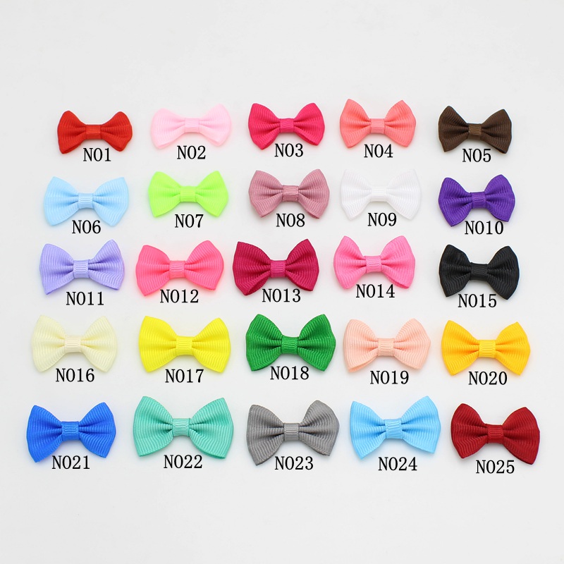 50PCS 35*25mm 새틴 리본 리본 넥타이 장식  - Satin Bow Tie 리뷰 및 가격
