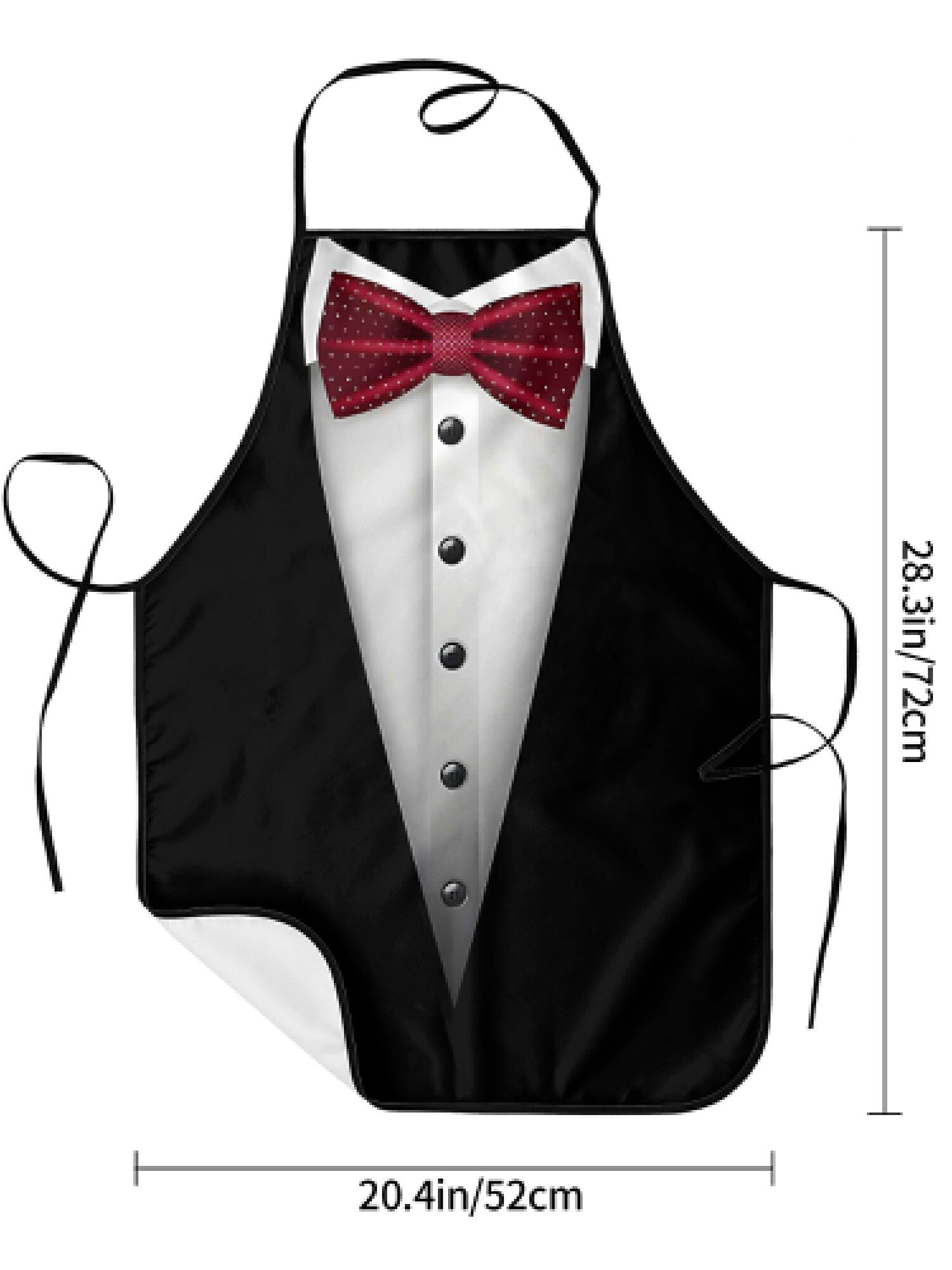 턱시도 앞치마 레드 보타이 주방 요리 베이킹 남성용 선 - Men'S Formal Wear Bow Ties 리뷰 및 가격